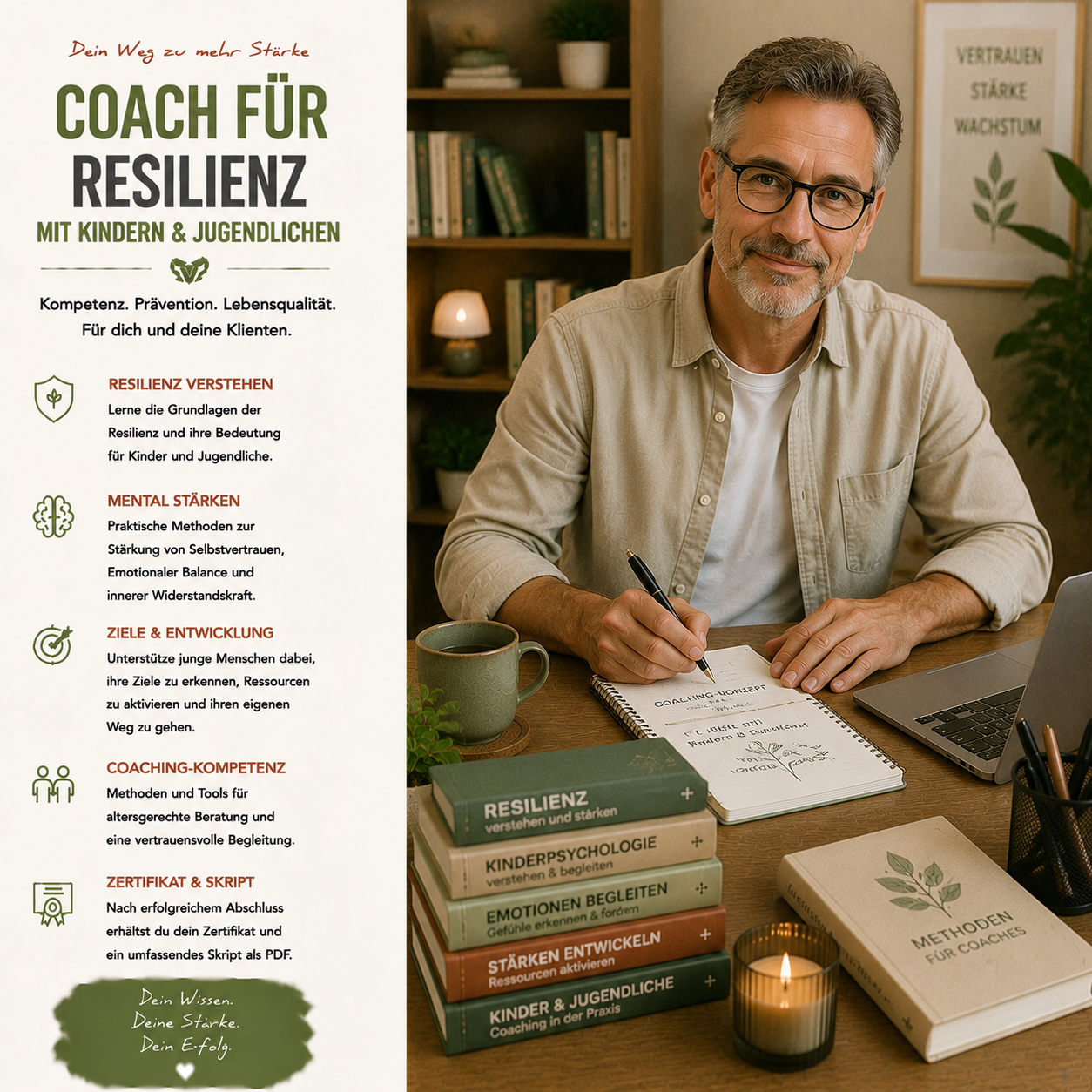 Coach für Resilienz bei Kindern und Jugendlichen