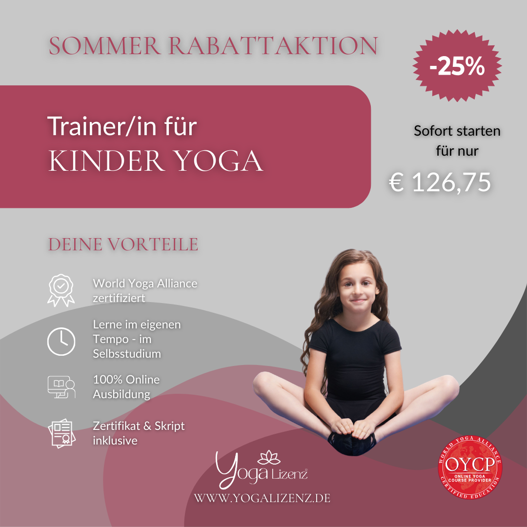 Trainer/in für Kinder Yoga