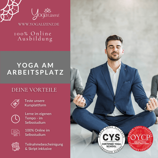 Begleiter/in für Yoga am Arbeitsplatz - Minikurs - YogaLizenz.de