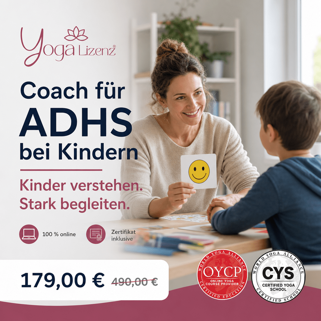 Coach für ADHS bei Kindern - YogaLizenz.de