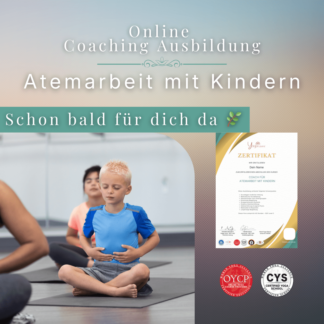 Coach für Atemarbeit mit Kindern - YogaLizenz.de