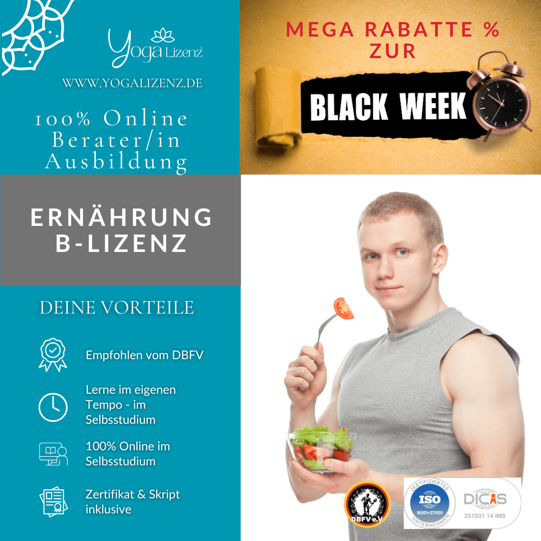 Ernährungsberater/in "B - Lizenz" - YogaLizenz.de