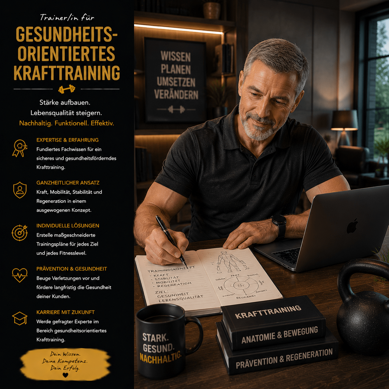Trainer/in für gesundheitsorientiertes Krafttraining - YogaLizenz.de