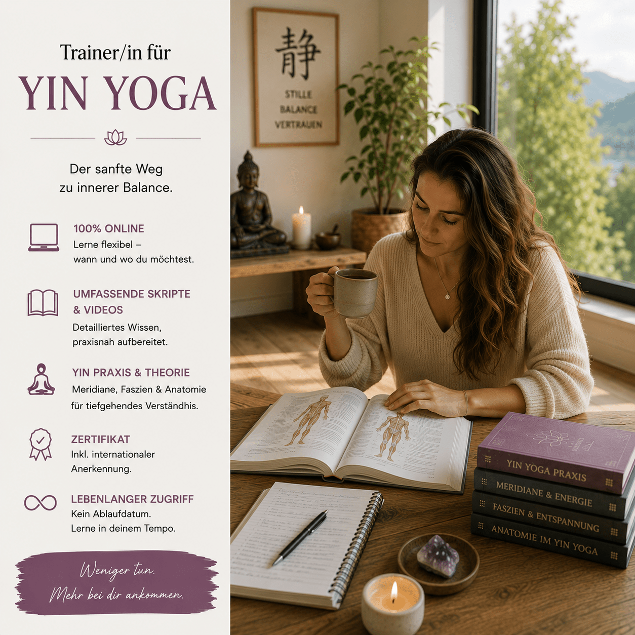 Trainer/in für Yin Yoga - YogaLizenz.de