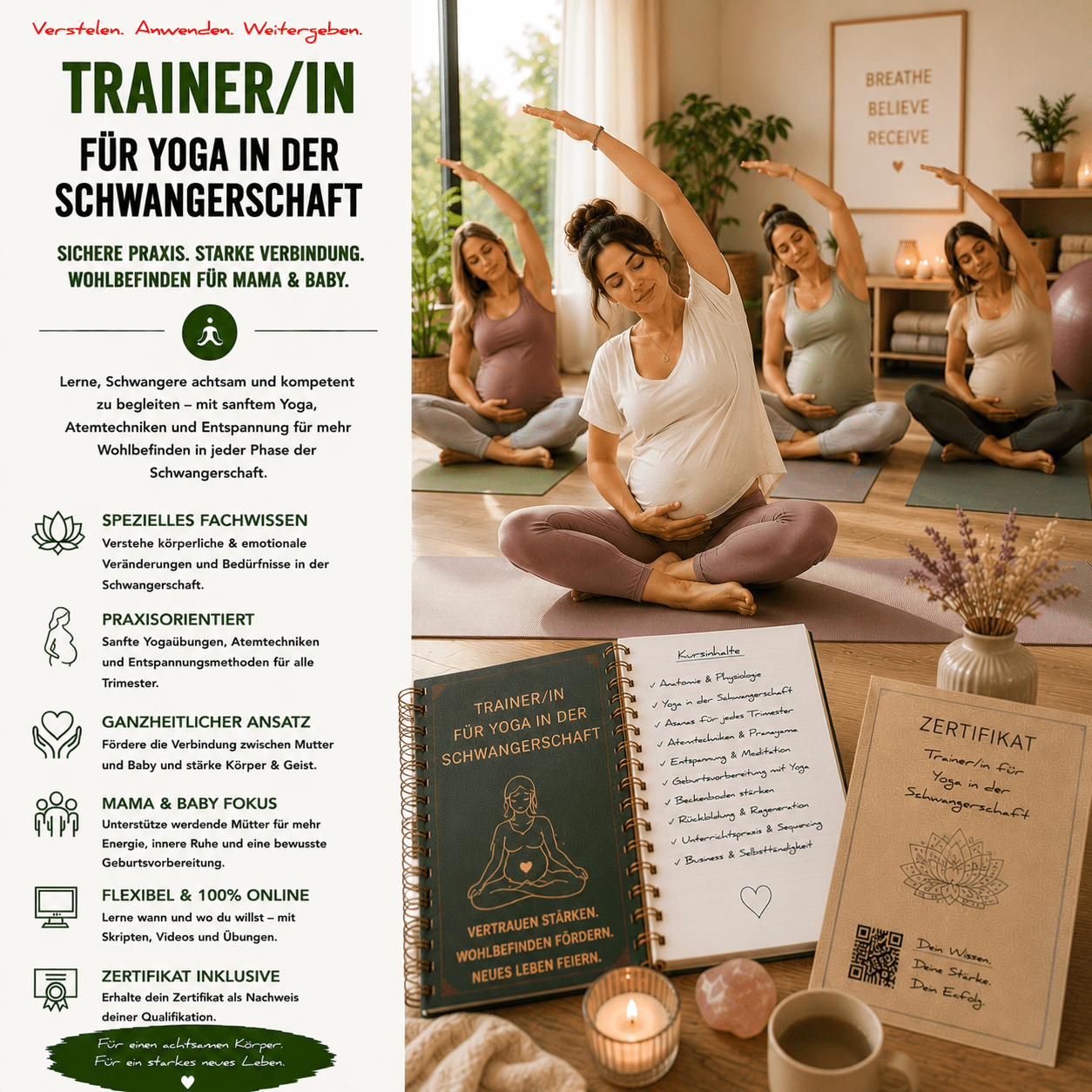Trainer/in für Yoga in der Schwangerschaft - YogaLizenz.de