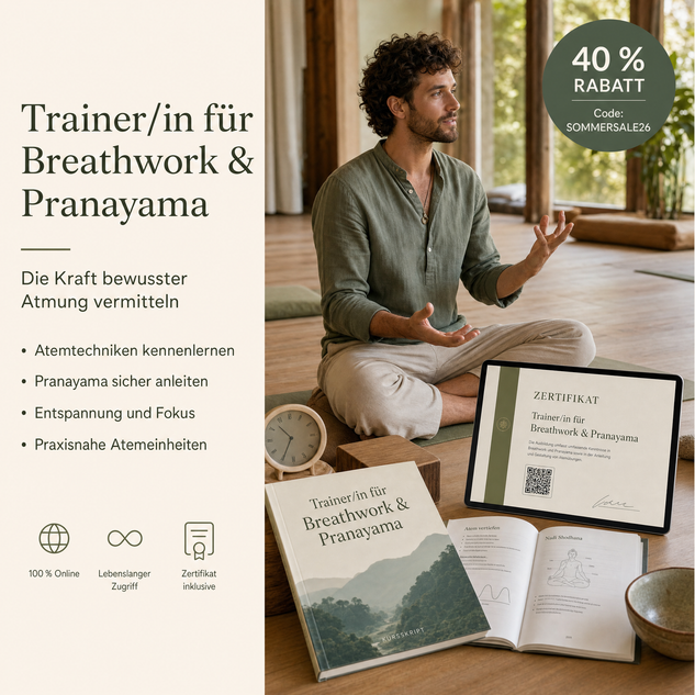 Trainer/in für Breathwork & Pranayama