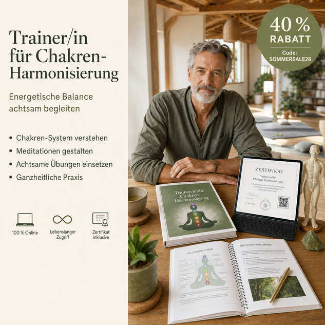 Trainer/in für Chakren-Harmonisierung
