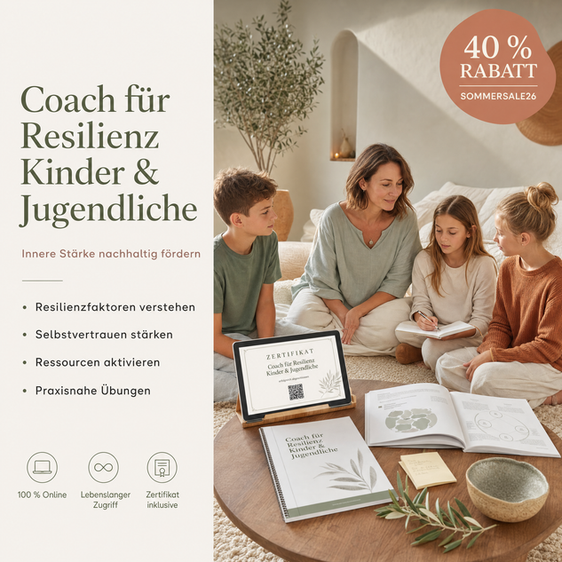 Coach für Resilienz bei Kindern und Jugendlichen