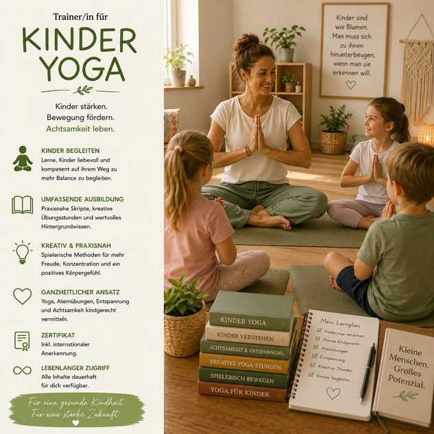 Trainer/in für Kinder Yoga