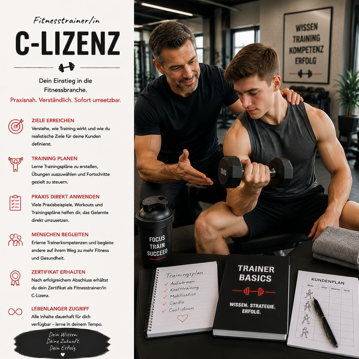 Fitnesstrainer/in "C-Lizenz"
