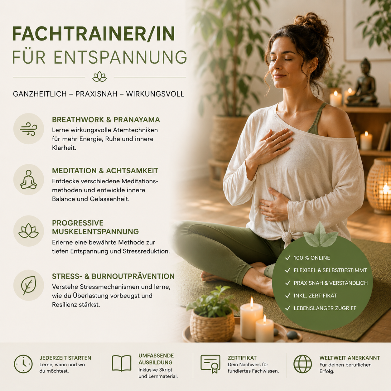 Fachtrainer/in für Entspannung