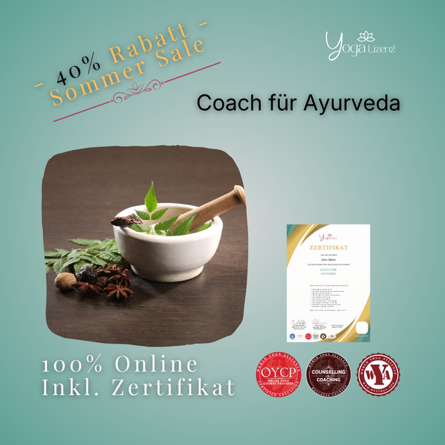 Coach für Ayurveda