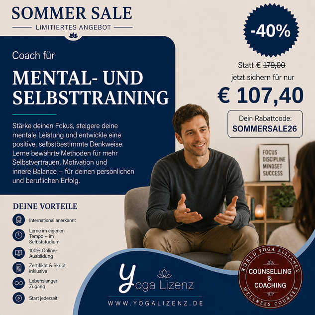 Coach für Mental- und Selbsttraining