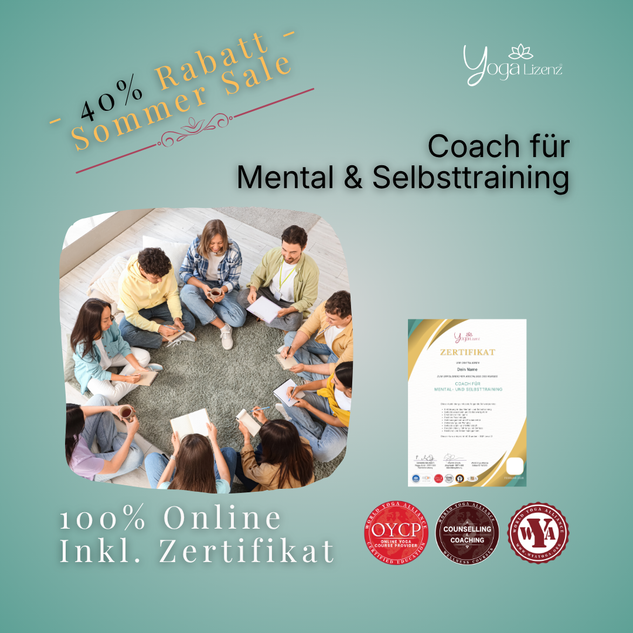 Coach für Mental- und Selbsttraining