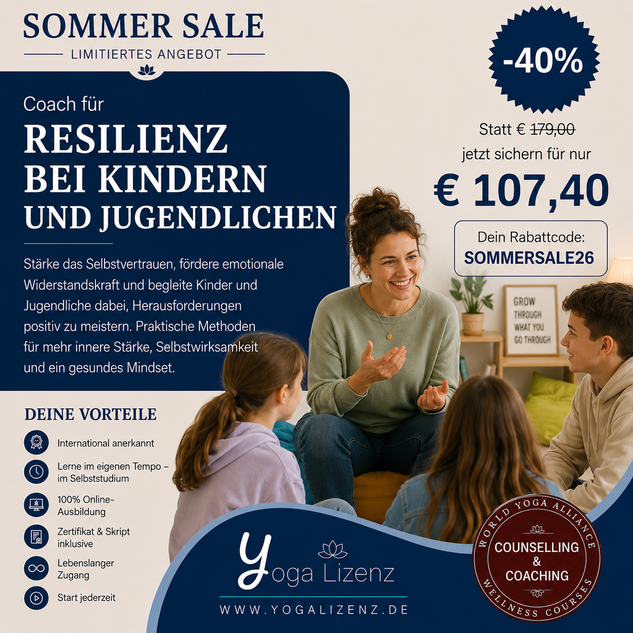 Coach für Resilienz bei Kindern und Jugendlichen
