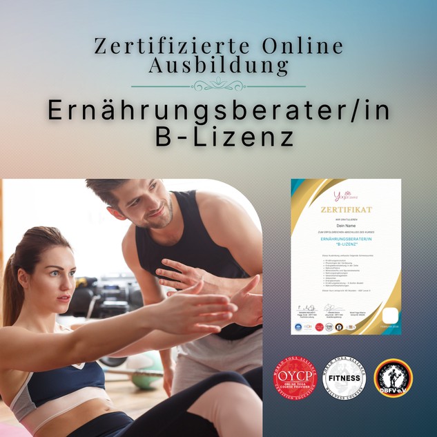 Ernährungsberater/in "B-Lizenz"