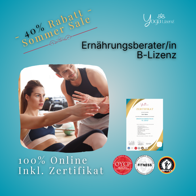 Ernährungsberater/in "B-Lizenz"