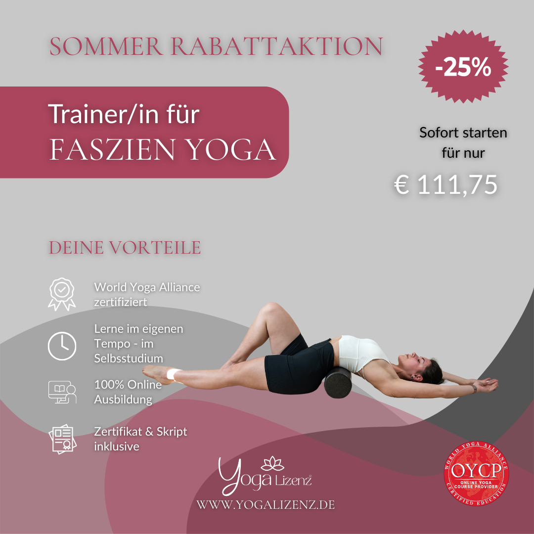 Trainer/in für Faszien Yoga