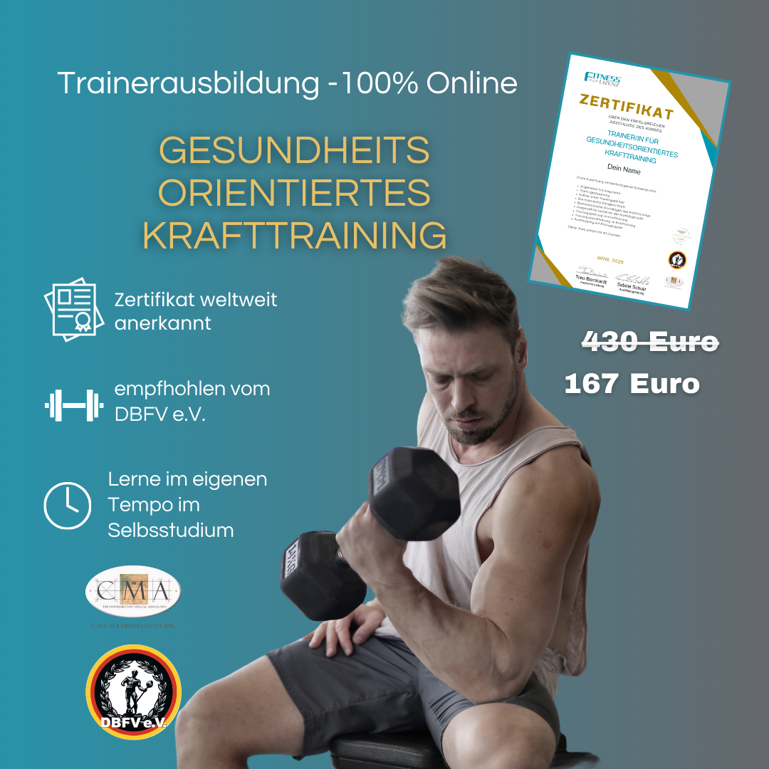 Trainer/in für gesundheitsorientiertes Krafttraining