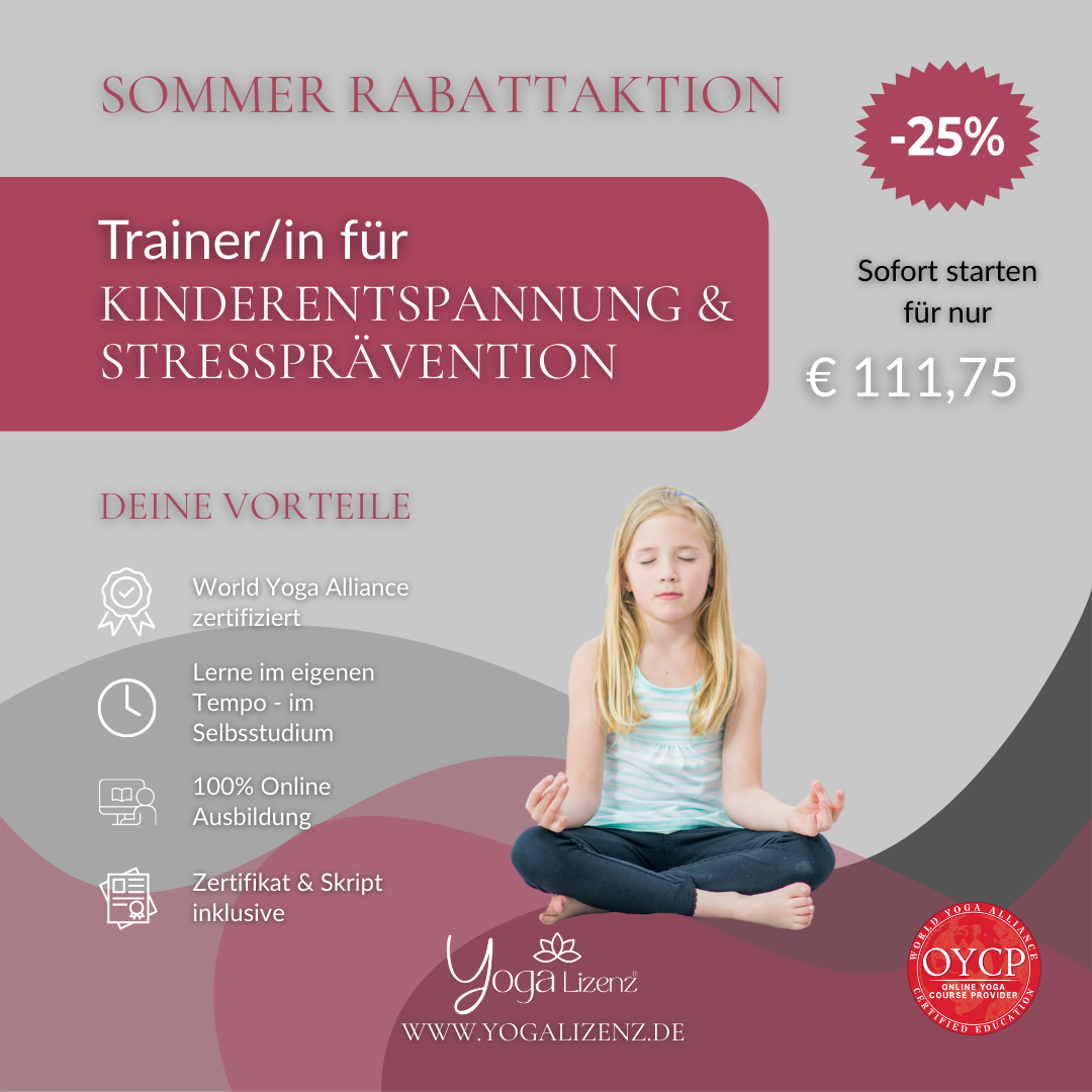 Trainer/in für Kinder-Entspannung und Stressprävention
