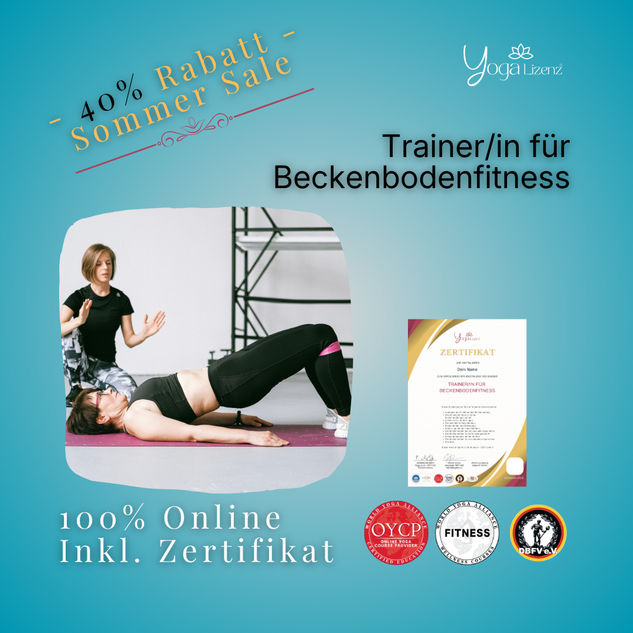 Trainer/in für Beckenboden Fitness