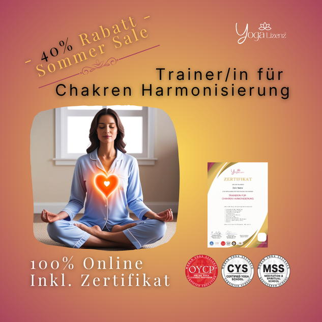 Trainer/in für Chakren-Harmonisierung