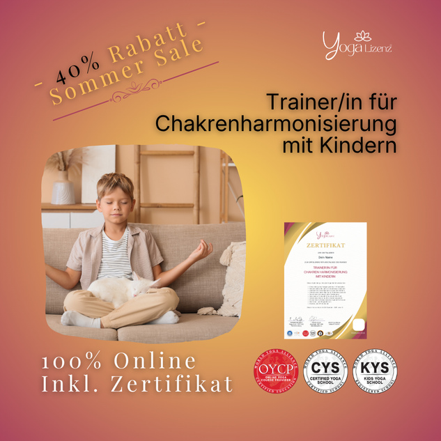 Trainer/in für Chakrenharmonisierung  mit Kindern
