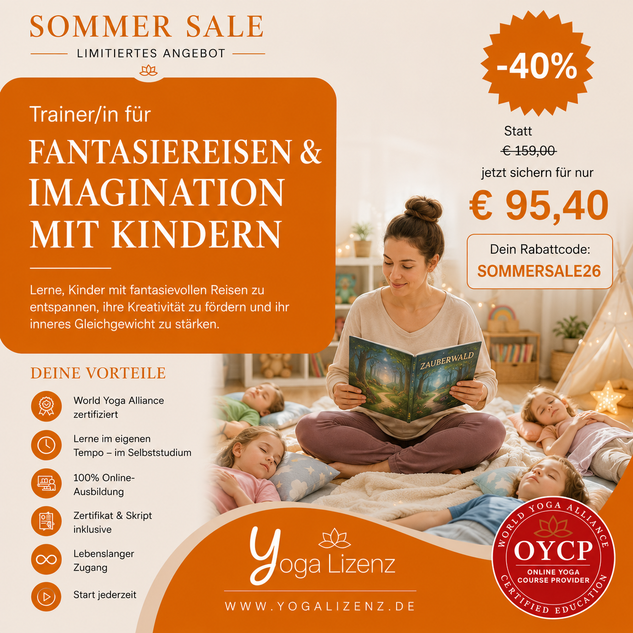 Trainer/in für Fantasiereisen & Imagination mit Kindern