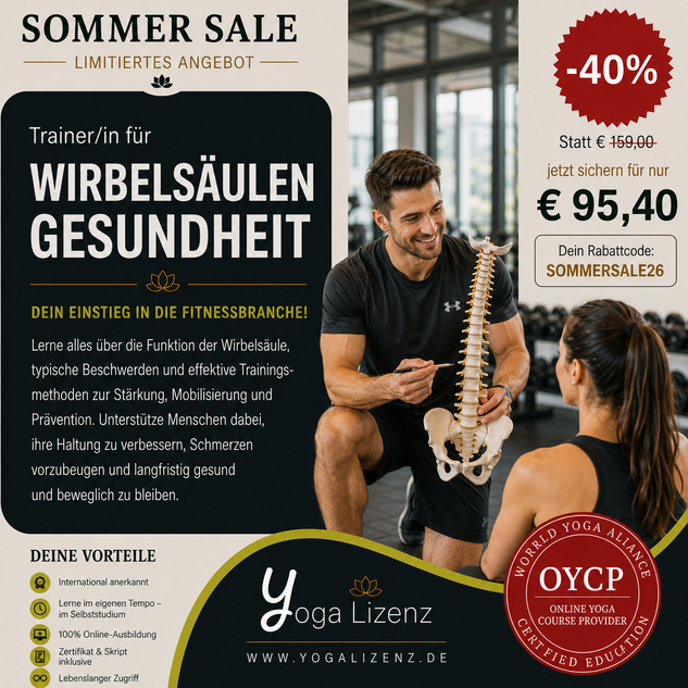 Trainer/in für Wirbelsäulengesundheit