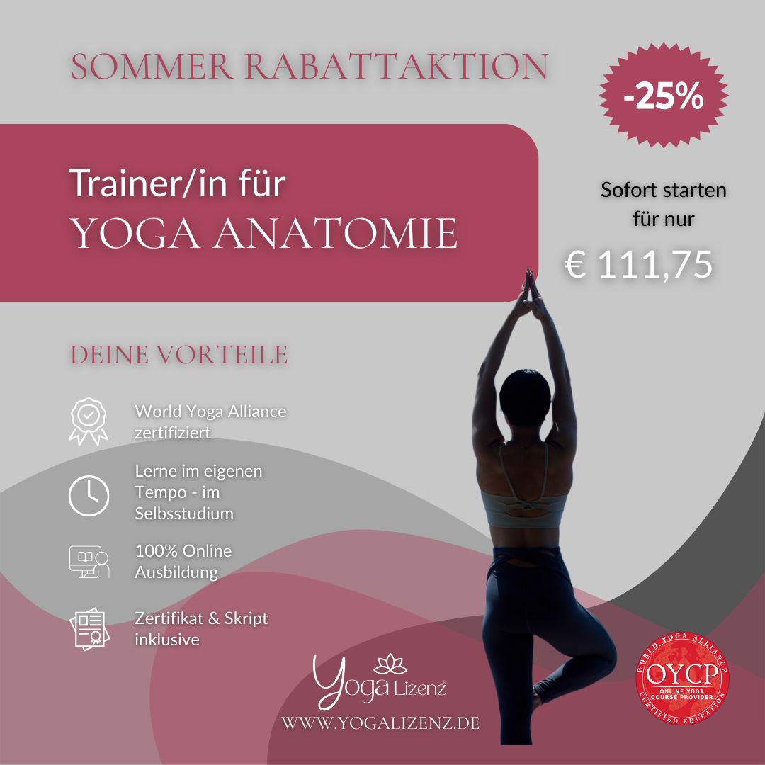 Trainer/in für Yoga Anatomie