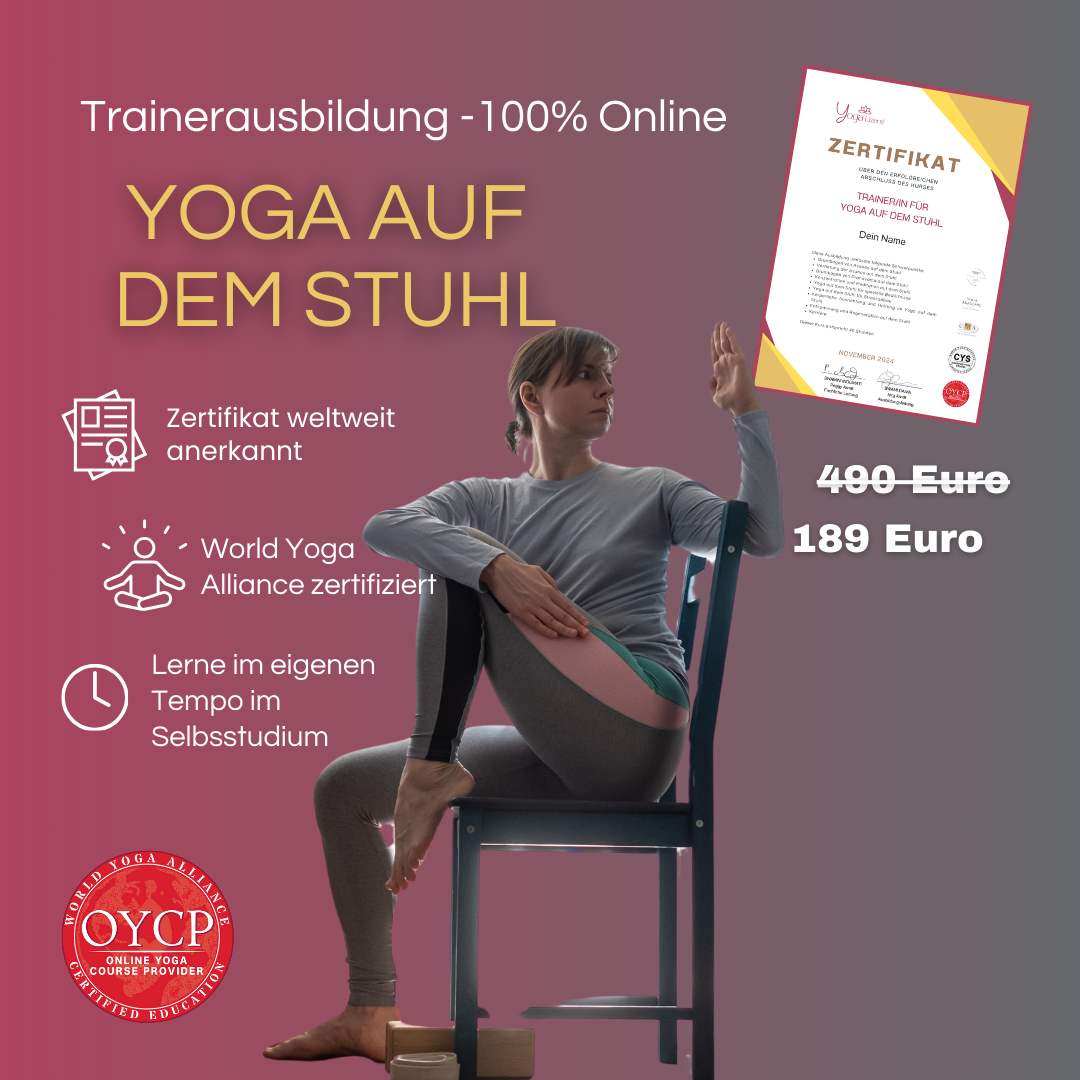 Trainer/in für Yoga auf dem Stuhl