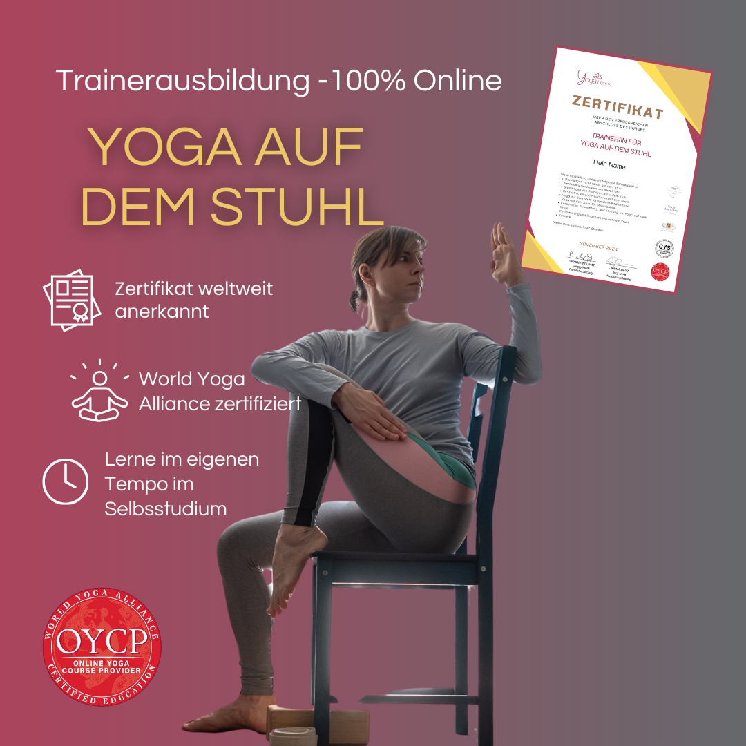 Trainer/in für Yoga auf dem Stuhl