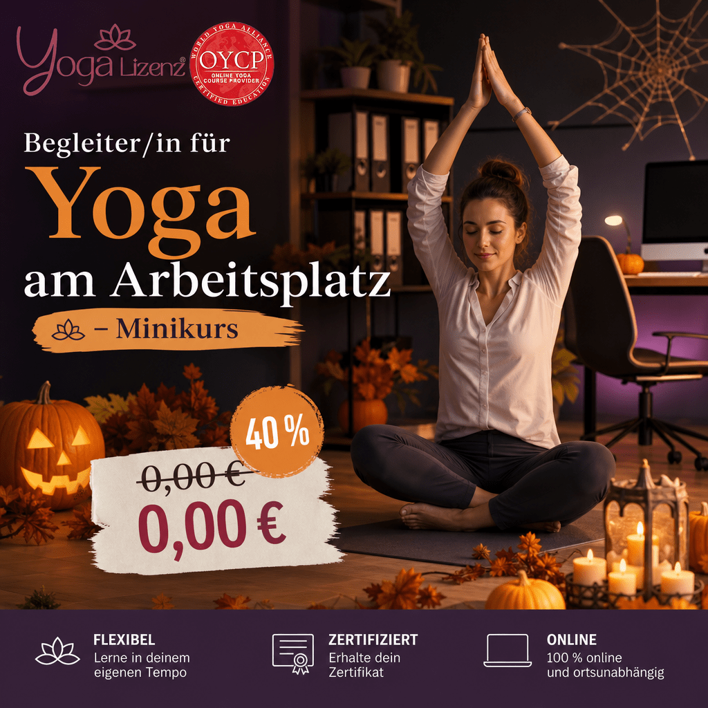 Begleiter/in für Yoga am Arbeitsplatz - Minikurs - YogaLizenz.de