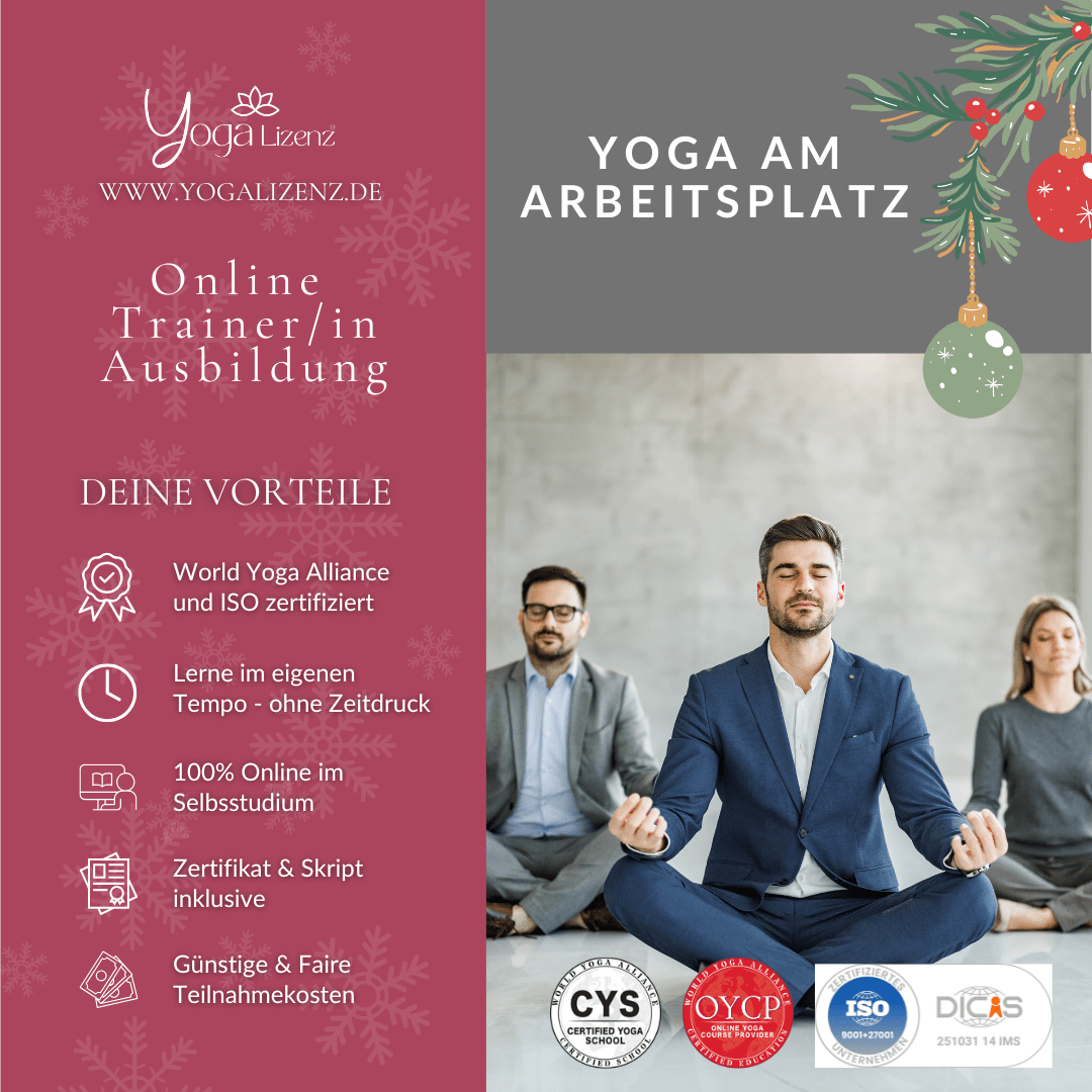 Begleiter/in für Yoga am Arbeitsplatz - Minikurs - YogaLizenz.de