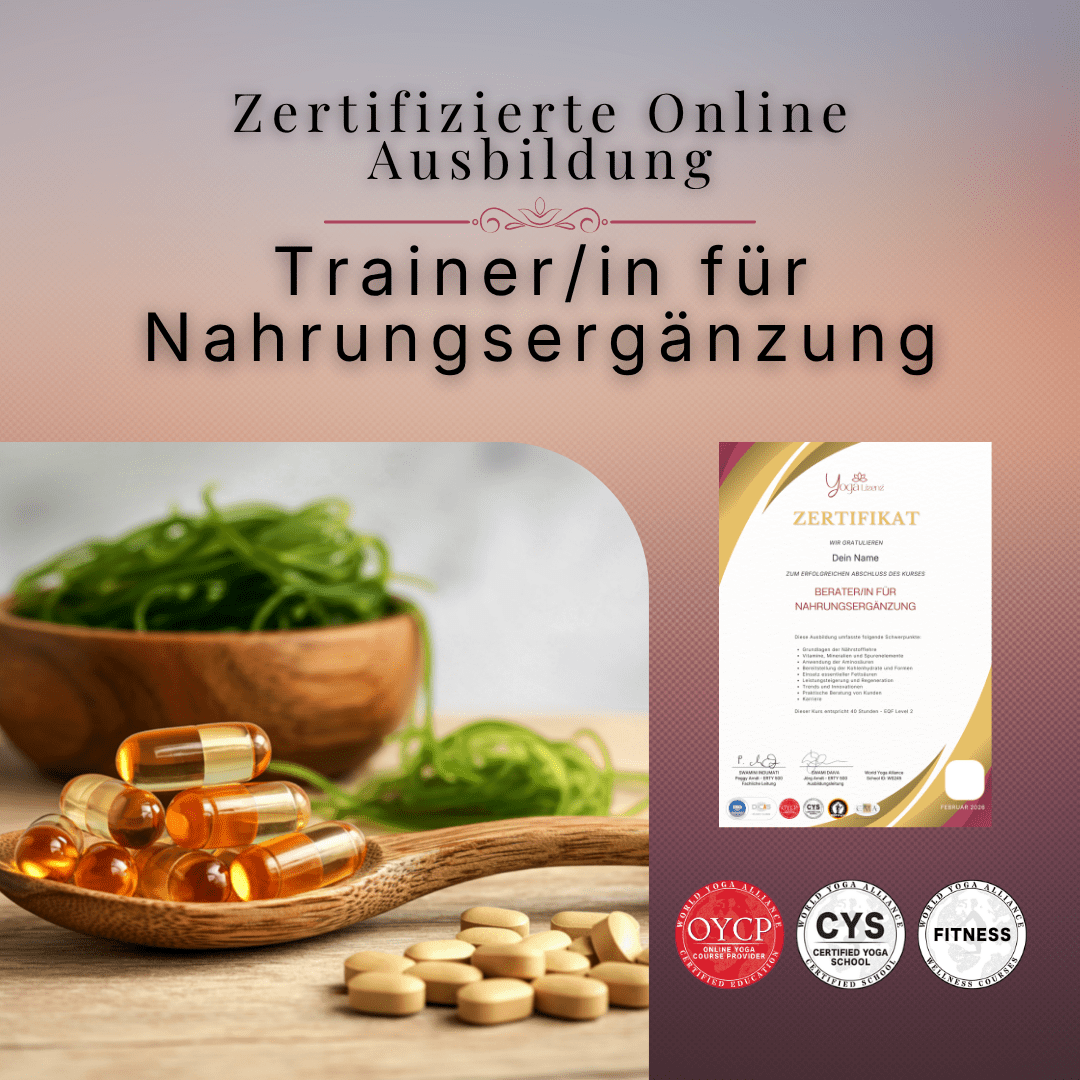Berater/in für Nahrungsergänzung - YogaLizenz.de