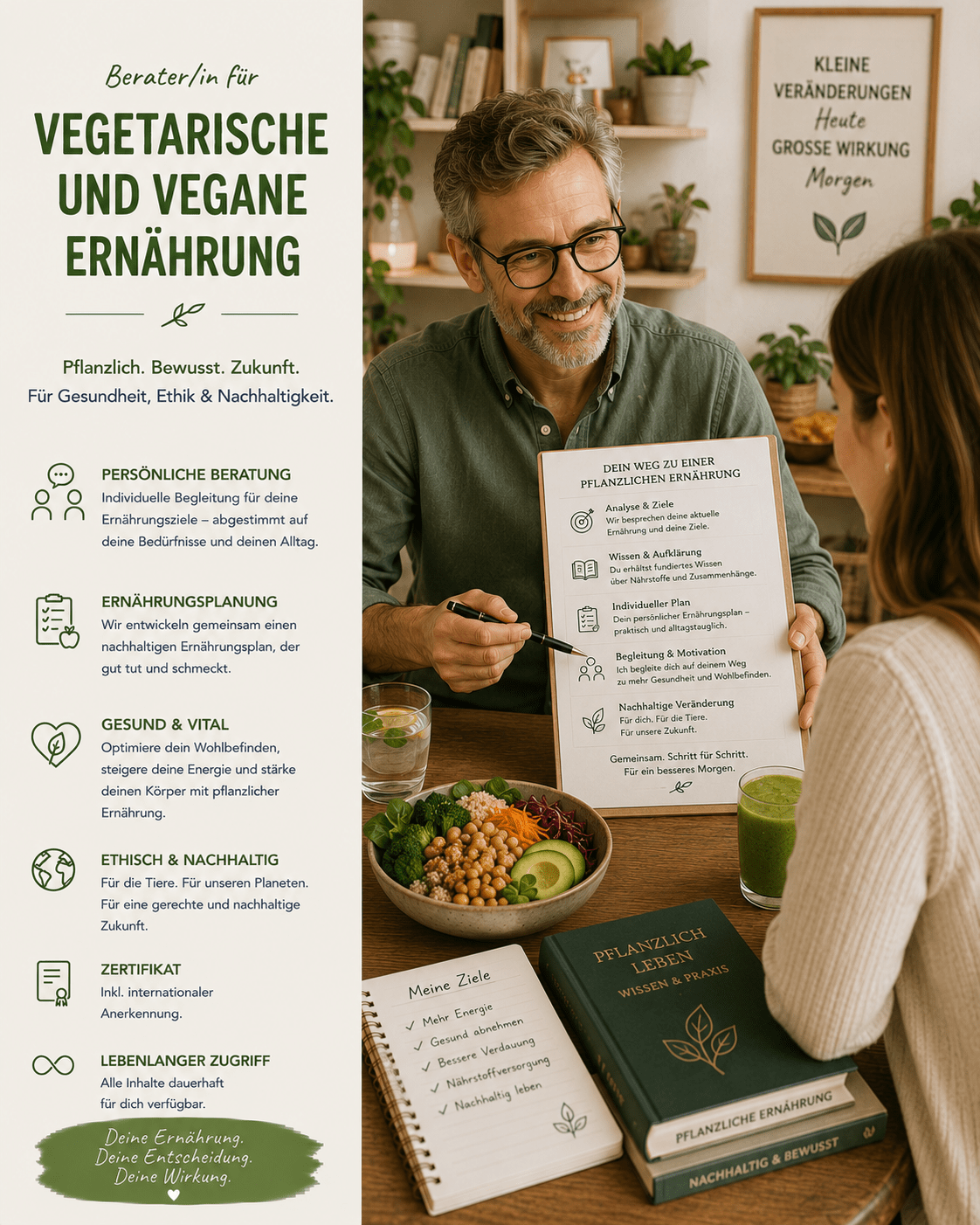 Berater/in für vegetarische und vegane Ernährung - YogaLizenz.de