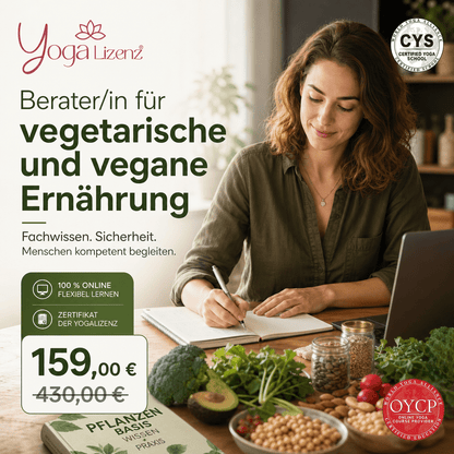 Berater/in für vegetarische und vegane Ernährung - YogaLizenz.de