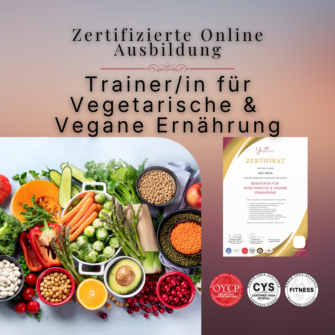 Berater/in für vegetarische und vegane Ernährung - YogaLizenz.de