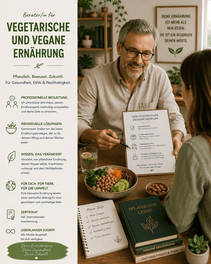 Berater/in für vegetarische und vegane Ernährung - YogaLizenz.de