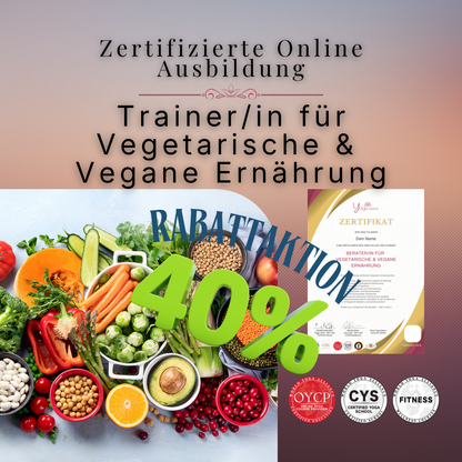 Berater/in für vegetarische und vegane Ernährung - YogaLizenz.de