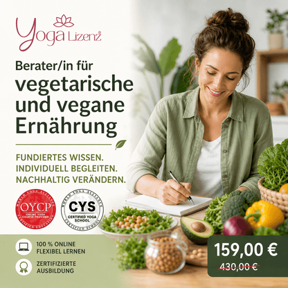 Berater/in für vegetarische und vegane Ernährung - YogaLizenz.de