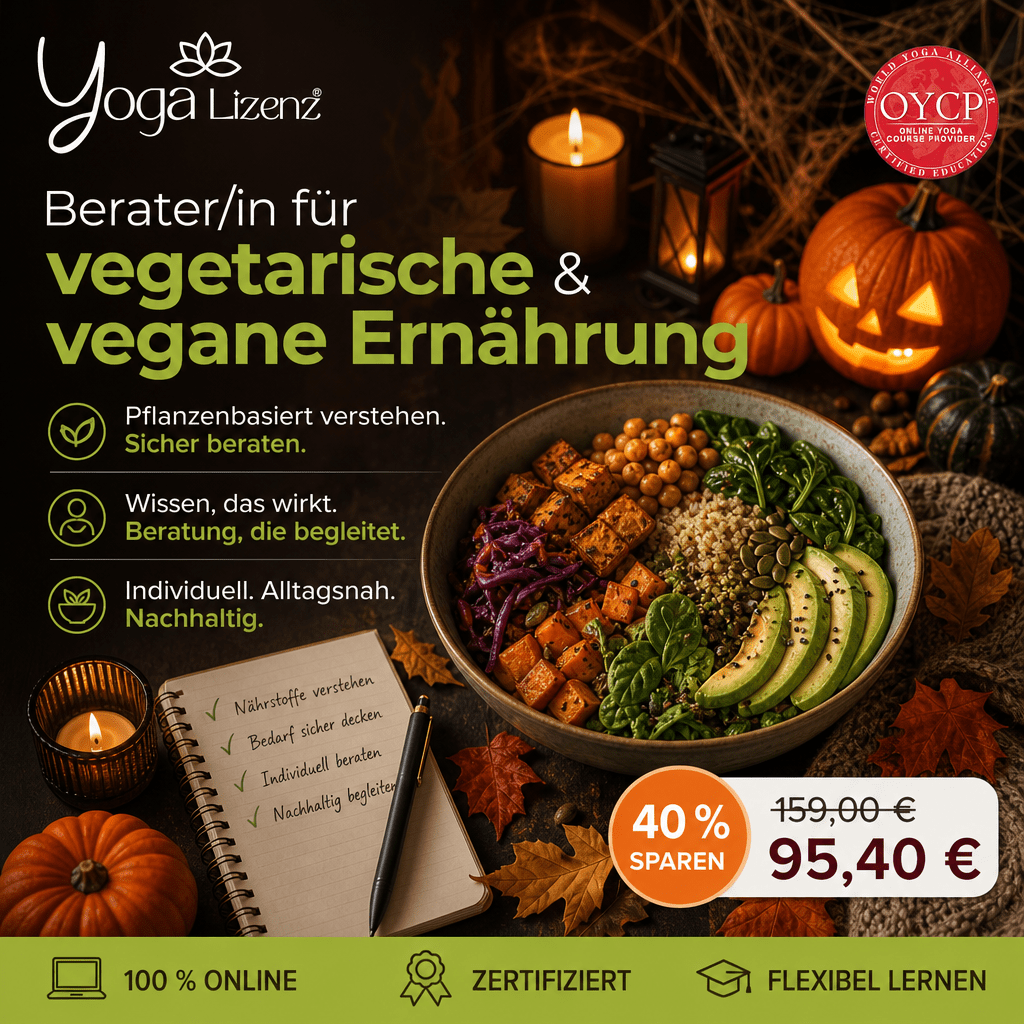 Berater/in für vegetarische und vegane Ernährung - YogaLizenz.de
