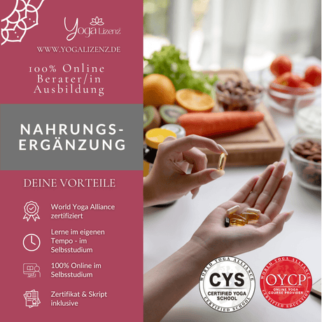 Berater/in für Nahrungsergänzung - YogaLizenz.de