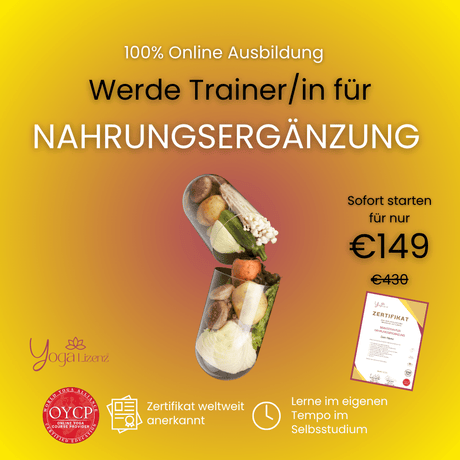 Berater/in für Nahrungsergänzung - YogaLizenz.de
