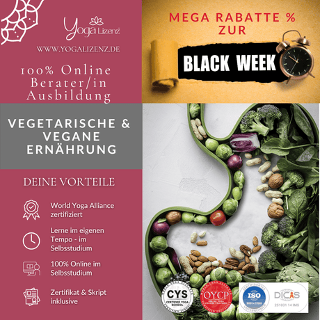 Berater/in für vegetarische und vegane Ernährung - YogaLizenz.de