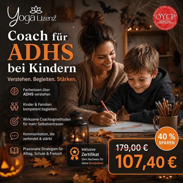 Coach für ADHS bei Kindern - YogaLizenz.de