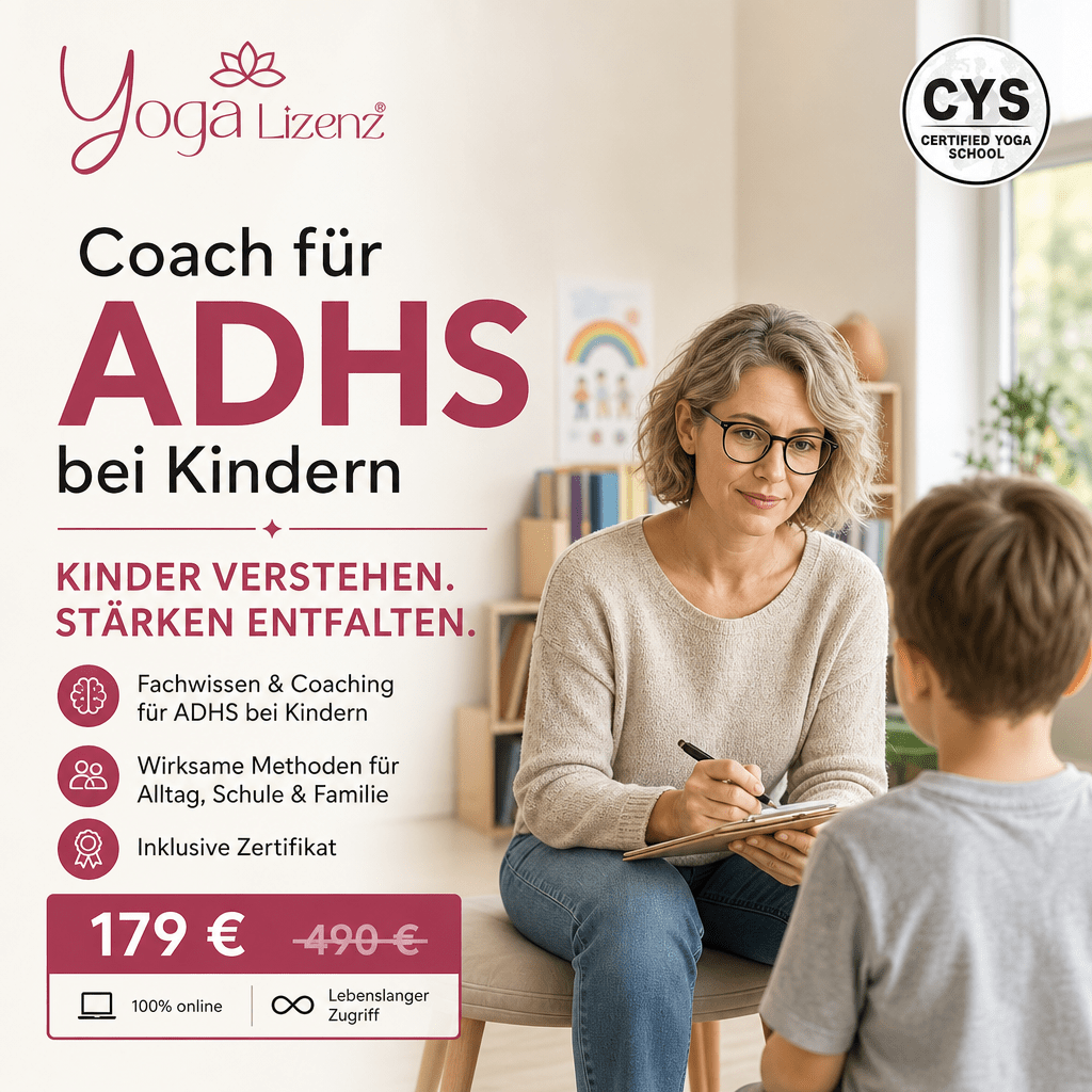 Coach für ADHS bei Kindern - YogaLizenz.de