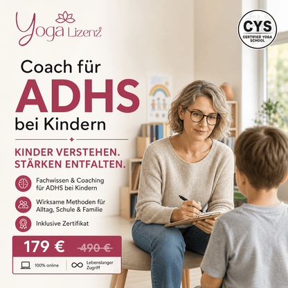 Coach für ADHS bei Kindern - YogaLizenz.de