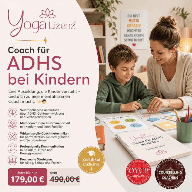 Coach für ADHS bei Kindern - YogaLizenz.de