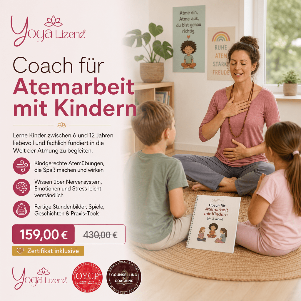 Coach für Atemarbeit mit Kindern - YogaLizenz.de